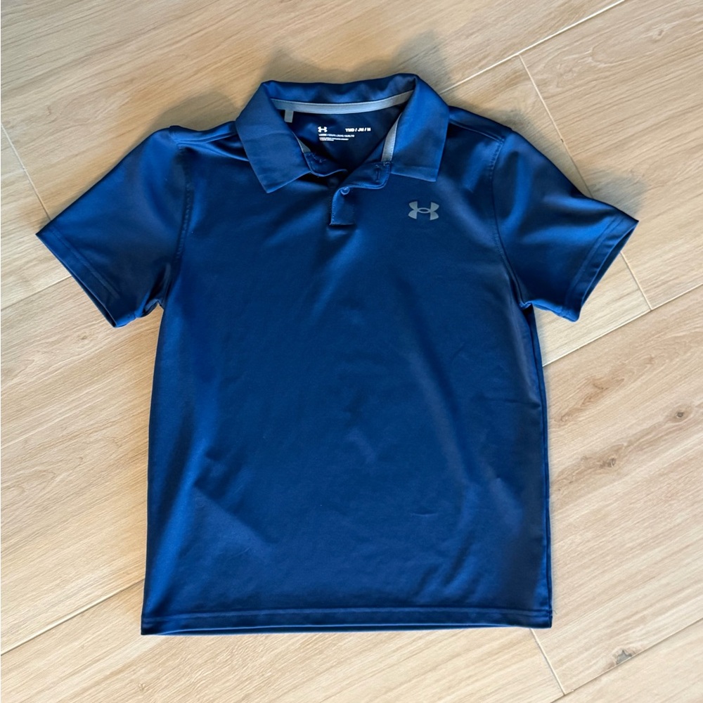 Under Armour Kids' Navy Polo Shirt